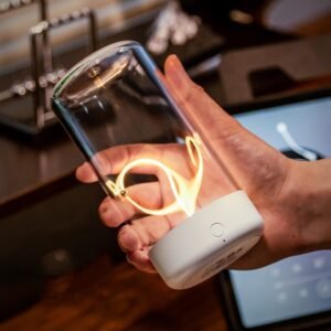 Lámpara LED Portátil Recargable 360° | Luz Ambiente + Emergencia Sin Cables